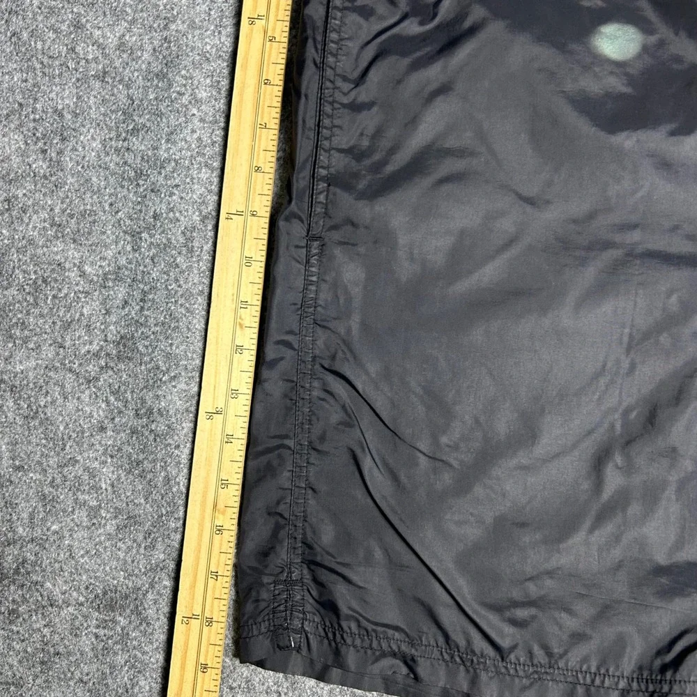 Nike Vintage Black Nylon Swim Trunks Shorts 90s Y2K‎ Size Large
